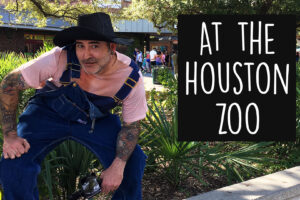 A trip to the Houston Zoo with Catfish Cooley and Tommy Gun