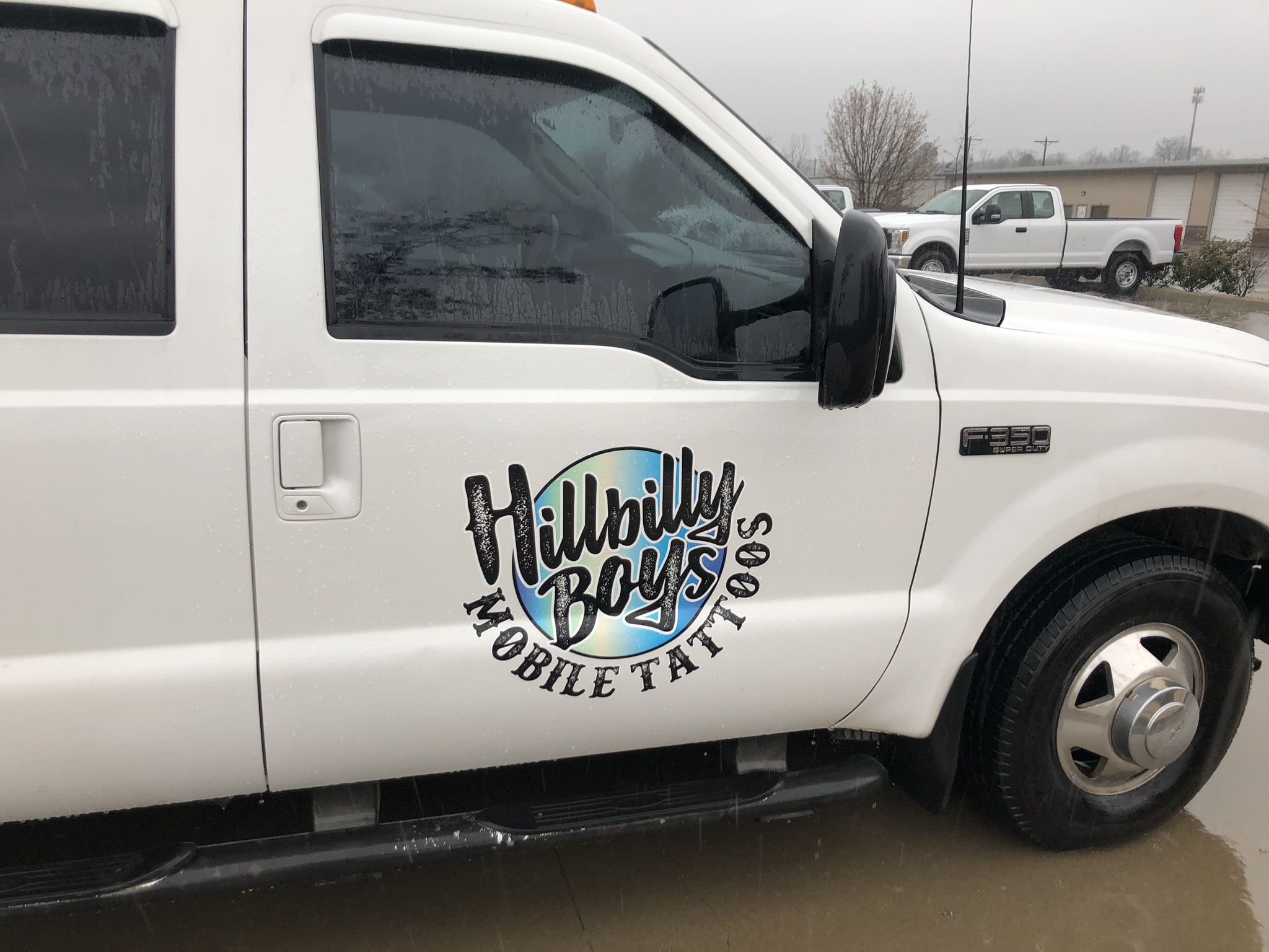 Hillbilly Boys Mobile Tattoo Studio - Ford F350 Truck